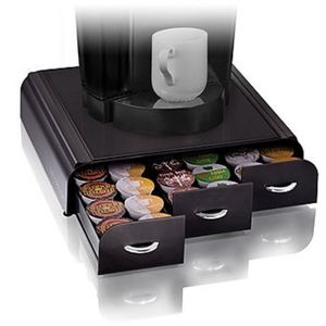 2 36 count coffee pod drawers